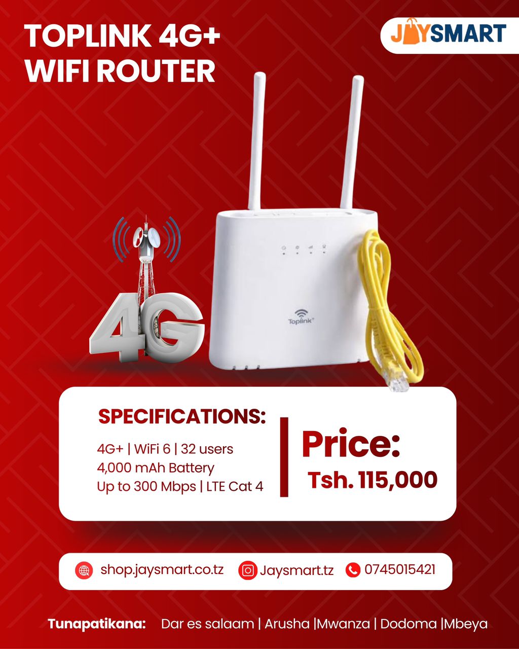 TOPLINK 4G CPE